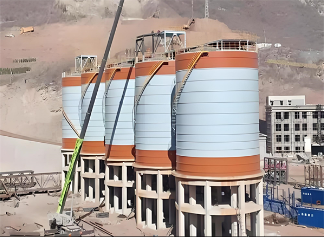 莲湖高架钢板仓